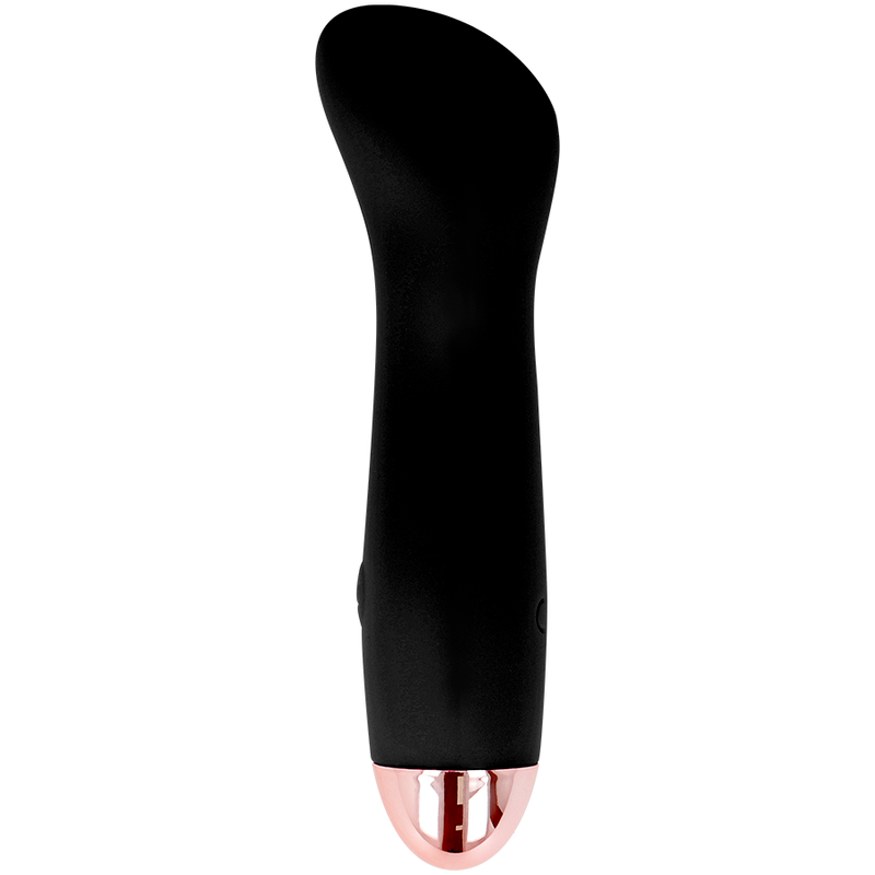 DOLCE VITA - AUFLADBARER VIBRATOR EINE SCHWARZE 7-GESCHWINDIGKEIT