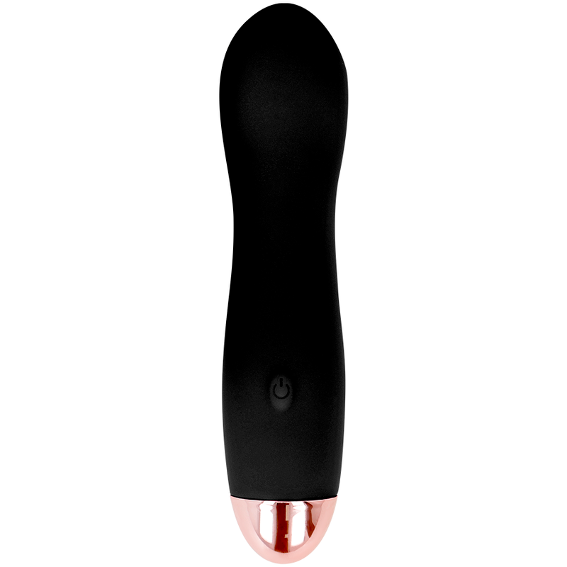 DOLCE VITA - AUFLADBARER VIBRATOR EINE SCHWARZE 7-GESCHWINDIGKEIT