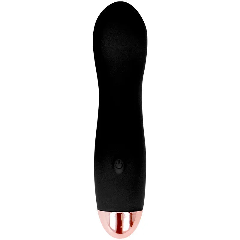 DOLCE VITA - AUFLADBARER VIBRATOR EINE SCHWARZE 7-GESCHWINDIGKEIT - Vanelion Paradise