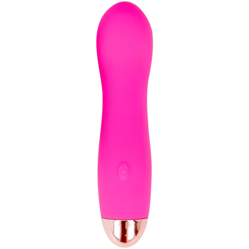 DOLCE VITA - AUFLADBARER VIBRATOR EINE ROSA 7 GESCHWINDIGKEIT - Vanelion Paradise