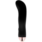 DOLCE VITA - AUFLADBARER VIBRATOR ZWEI SCHWARZ 7 GESCHWINDIGKEIT - Vanelion Paradise