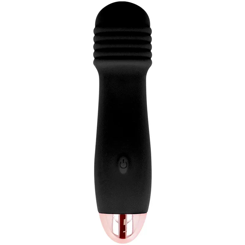DOLCE VITA - AUFLADBARER VIBRATOR DREI SCHWARZ 7 GESCHWINDIGKEIT - Vanelion Paradise