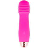 DOLCE VITA - AUFLADBARER VIBRATOR DREI ROSA 7 GESCHWINDIGKEITEN - Vanelion Paradise