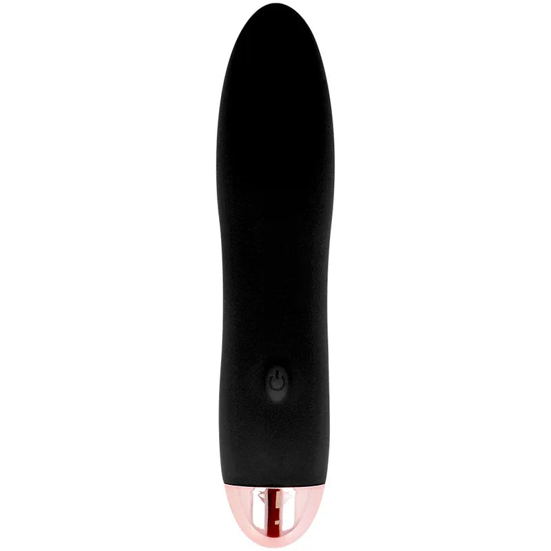 DOLCE VITA - AUFLADBARER VIBRATOR VIER SCHWARZ 7 GESCHWINDIGKEITEN - Vanelion Paradise