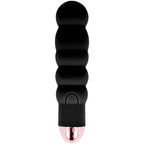 DOLCE VITA - AUFLADBARER VIBRATOR SECHS SCHWARZ 7 GESCHWINDIGKEITEN - Vanelion Paradise