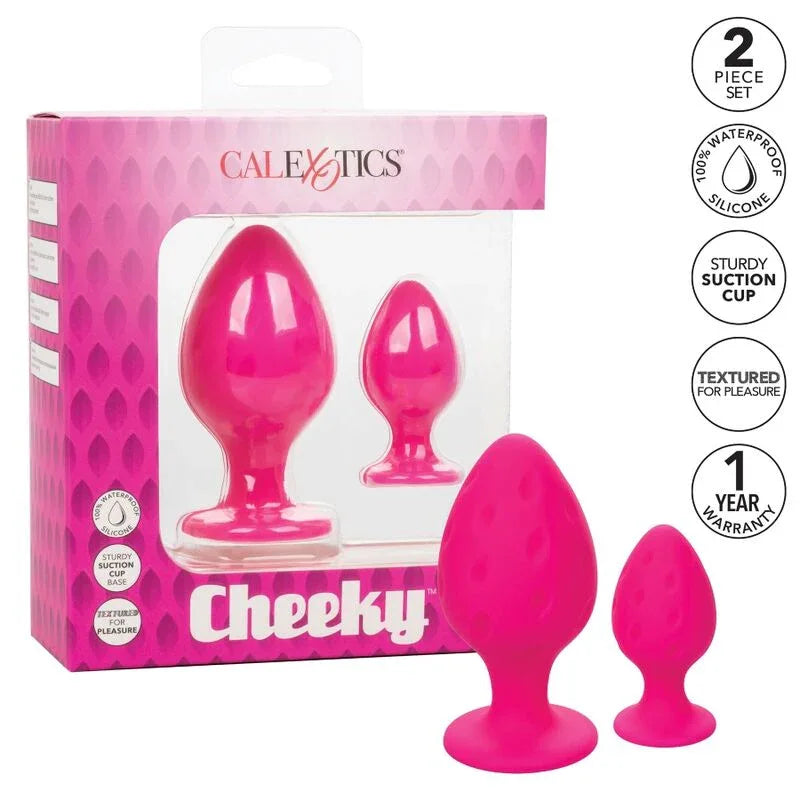 CALEXOTICS - CHEEKY BUTTPLUG ROSA - Vanelion Paradise