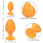 CALEXOTICS - CHEEKY BUTTPLUG ORANGE - Vanelion Paradise