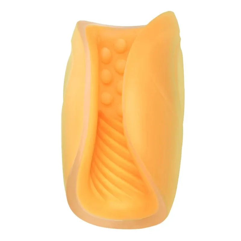 CALEXOTICS - BEADED GRIP MASTURBATOR ORANGE - Vanelion Paradise