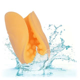 CALEXOTICS - BEADED GRIP MASTURBATOR ORANGE - Vanelion Paradise