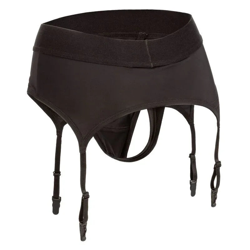 CALEXOTICS - BOUNDLESS THONG MIT GARTER L/XL - Vanelion Paradise