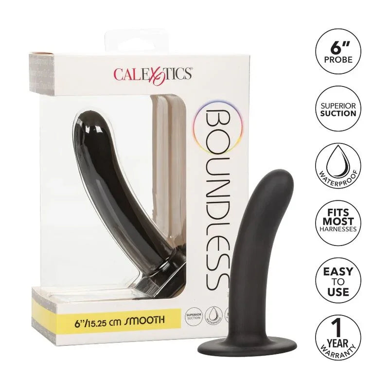 CALEXOTICS - BOUNDLESS DILDO 15.25 CM GURT KOMPATIBEL GLATT - Vanelion Paradise