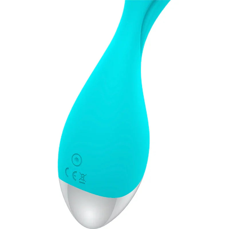 Mini Fun Vibrator in Türkis – leise, leistungsstark & wasserdicht - Vanelion Paradise