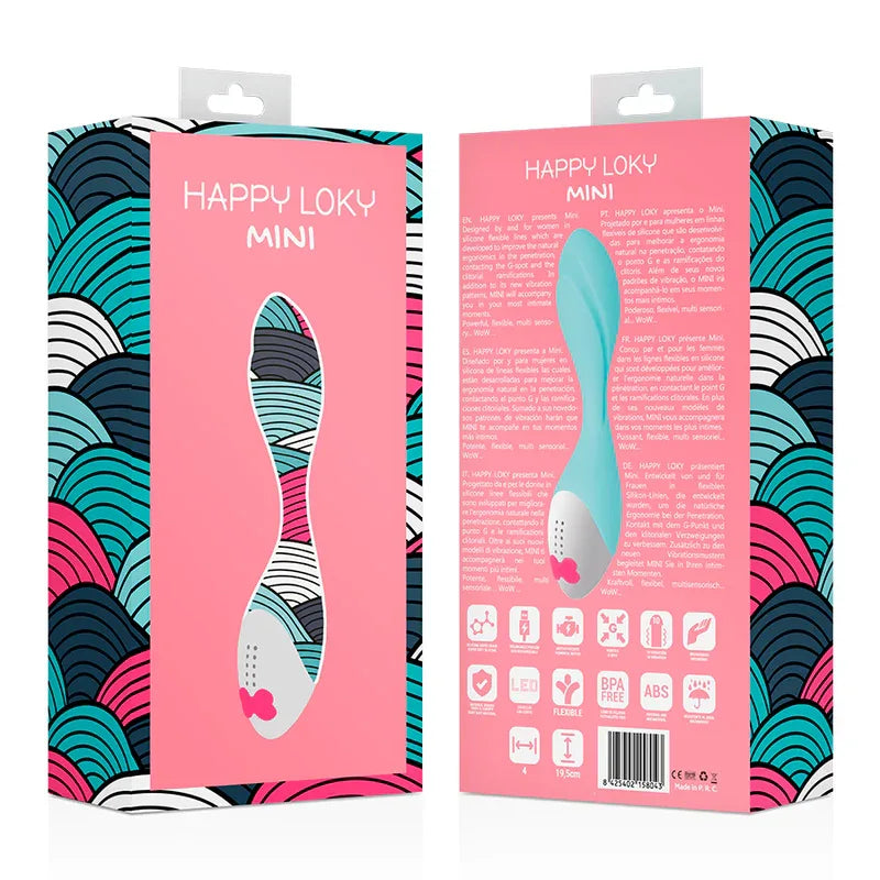 Mini Fun Vibrator in Türkis – leise, leistungsstark & wasserdicht - Vanelion Paradise