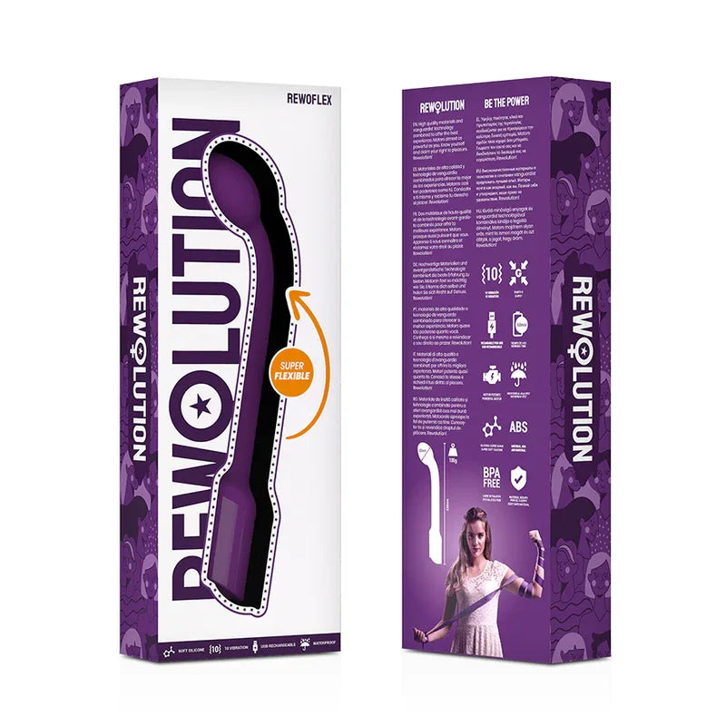 REWOLUTION - REWOFLEX FLEXIBLER G-PUNKT-STIMULATOR-VIBRATOR - Vanelion Paradise
