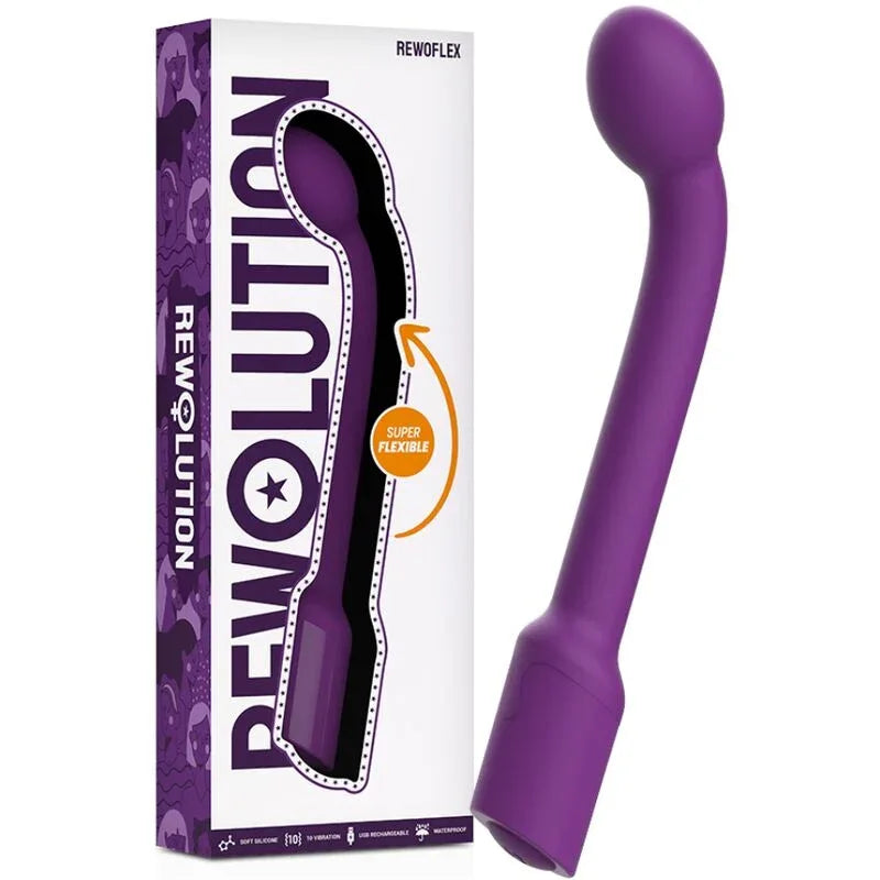 REWOLUTION - REWOFLEX FLEXIBLER G-PUNKT-STIMULATOR-VIBRATOR - Vanelion Paradise