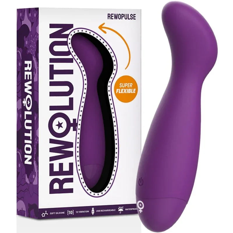 REWOLUTION - REWOPULSE FLEXIBLER VIBRATOR G-PUNKT-STIMULATOR - Vanelion Paradise