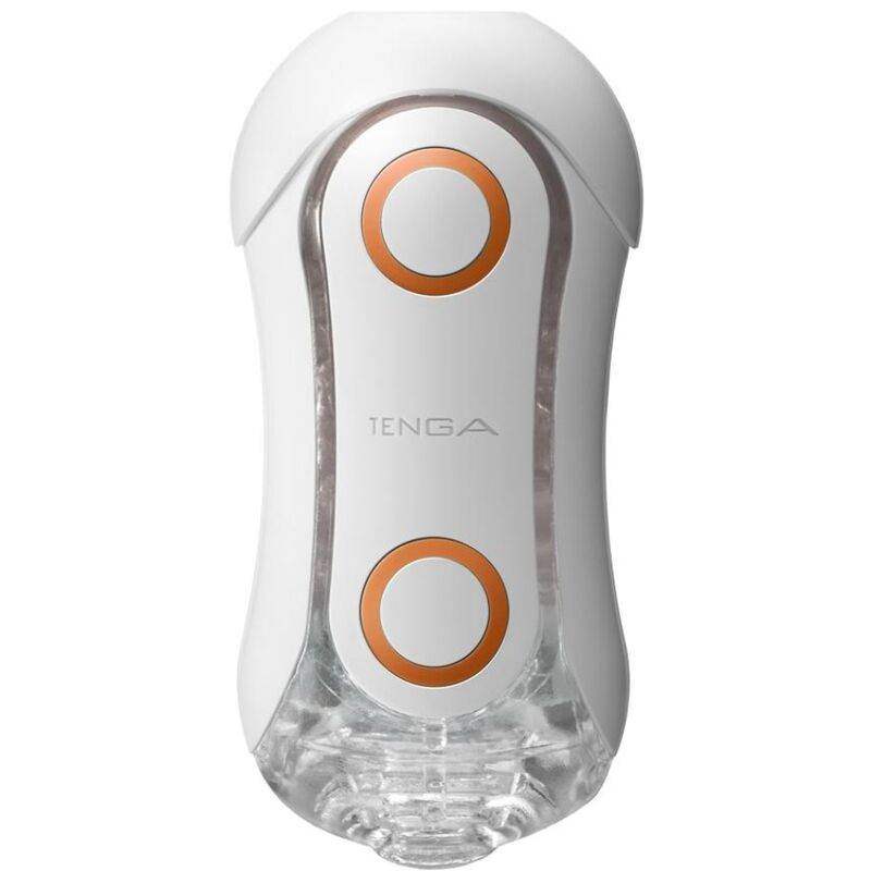 TENGA - FLIP ORB STRONG CRASH MASTURBATOR WEISS UND ORANGE - Vanelion Paradise