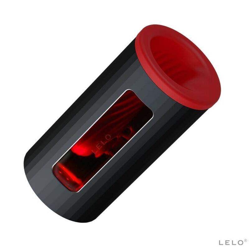 LELO - F1S V2 MASTURBATOR MIT SDK-TECHNOLOGIE ROT - SCHWARZ - Vanelion Paradise