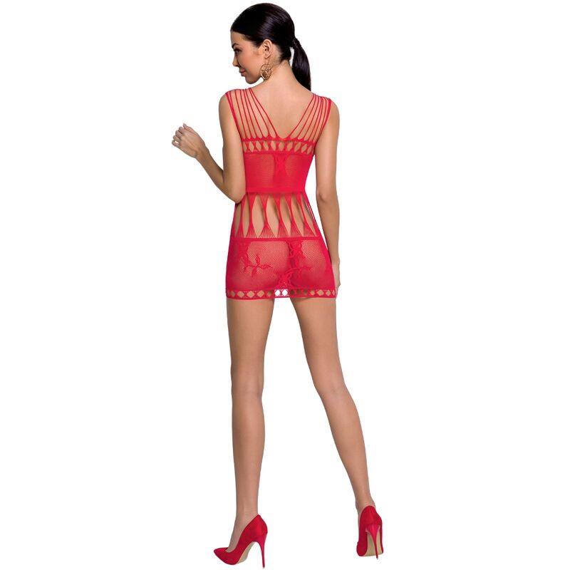 PASSION - WOMAN BS090 BODYSTOCKING ROJO TALLA UNICA - Vanelion Paradise