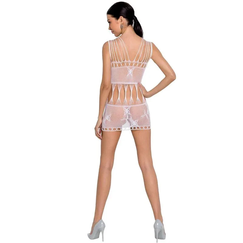 PASSION - WOMAN BS090 BODYSTOCKING BLANCO TALLA UNICA - Vanelion Paradise