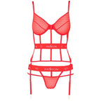 PASSION - KYOUKA CORSET ROJO S/M - Vanelion Paradise