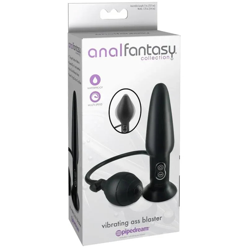 ANAL FANTASY - PLUG AUFBLASBARER VIBRATOR - Vanelion Paradise