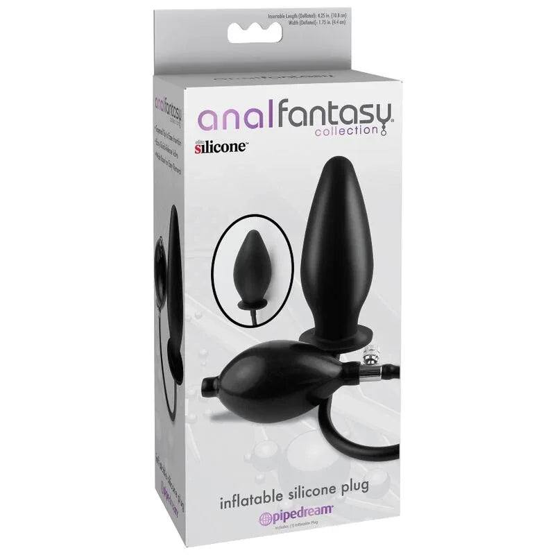 ANAL FANTASY - AUFBLASBARER SILIKONSTECKER - Vanelion Paradise