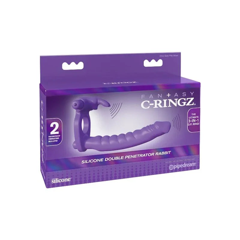 FANTASY C-RINGZ - SILIKON DOPPELVIBRATORKANINCHEN - Vanelion Paradise