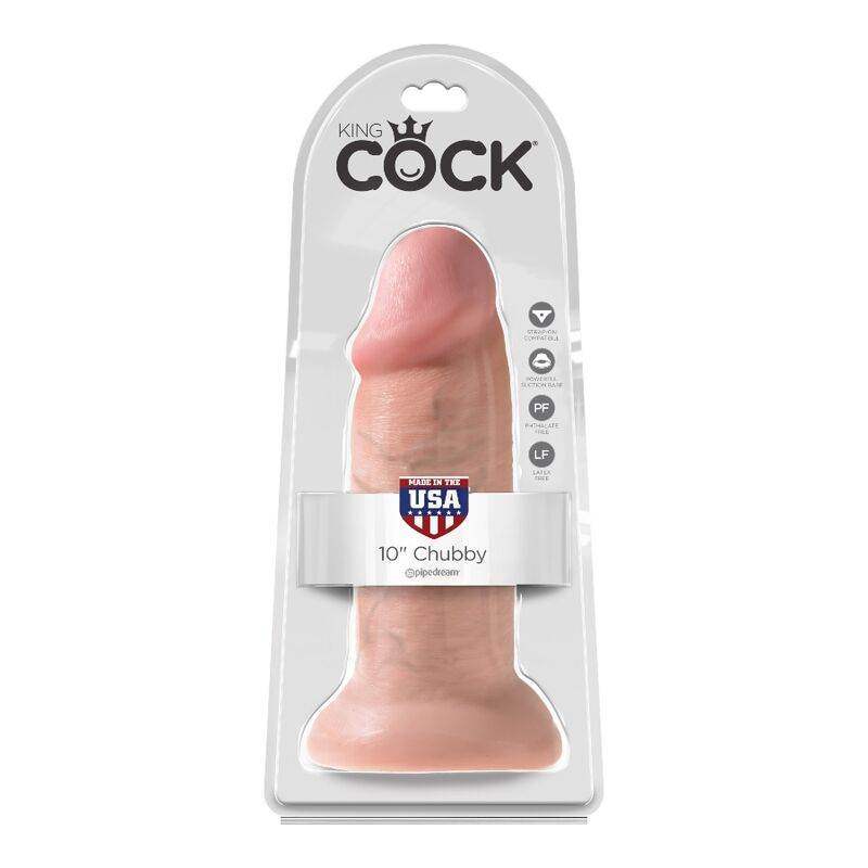 KING COCK - REALISTISCHER DILDO CHUBBY 25.4 CM - Vanelion Paradise