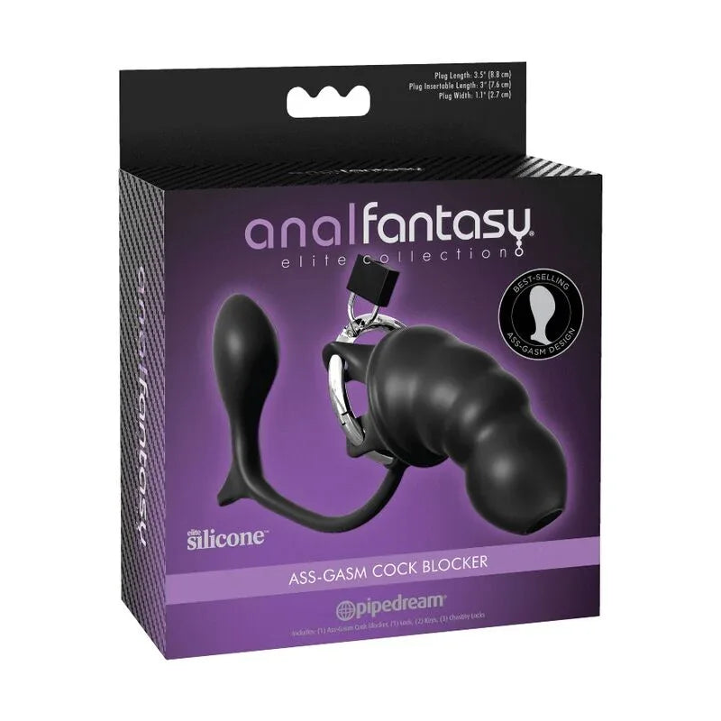 ANAL FANTASY ELITE COLLECTION - ASS-GASM COCK BLOCKER - Vanelion Paradise