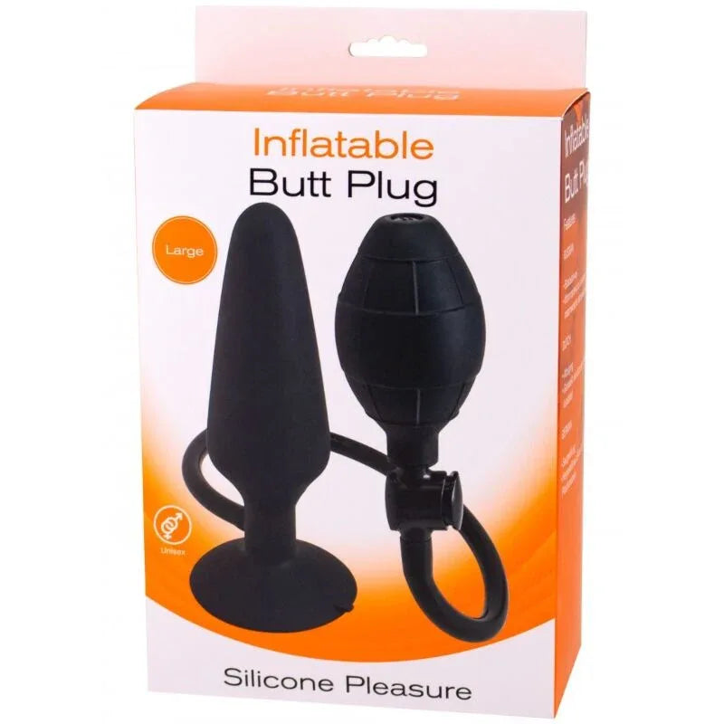 SEVEN CREATIONS - AUFBLASBARER ANALPLUG GRÖSSE L - Vanelion Paradise