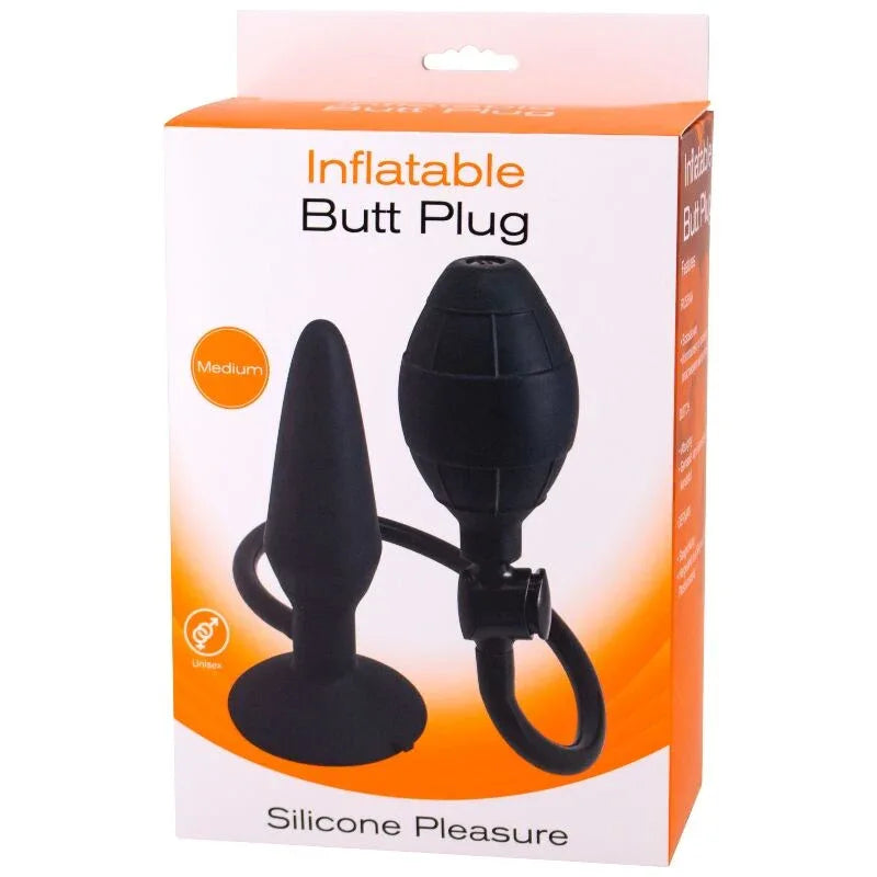 SEVEN CREATIONS - AUFBLASBARER ANALPLUG GRÖSSE M - Vanelion Paradise