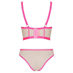 OBSESSIVE - NUDELIA SET ZWEITEILIG ROSA S/M - Vanelion Paradise