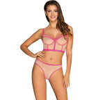 OBSESSIVE - NUDELIA SET ZWEITEILIG ROSA S/M - Vanelion Paradise