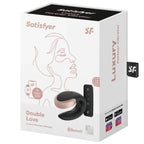 SATISFYER - DOUBLE LOVE LUXURY PARTNER VIBRATOR SCHWARZ - Vanelion Paradise