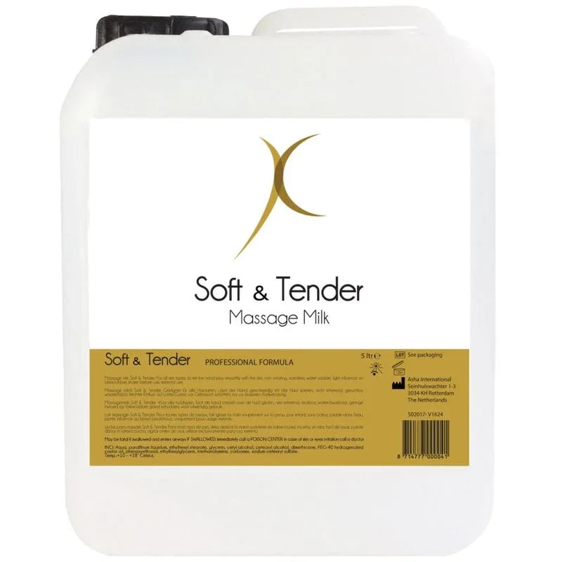SOFT AND TENDER - WEICHE UND ZARTE MASSAGEMILCH 5000 ML - Vanelion Paradise