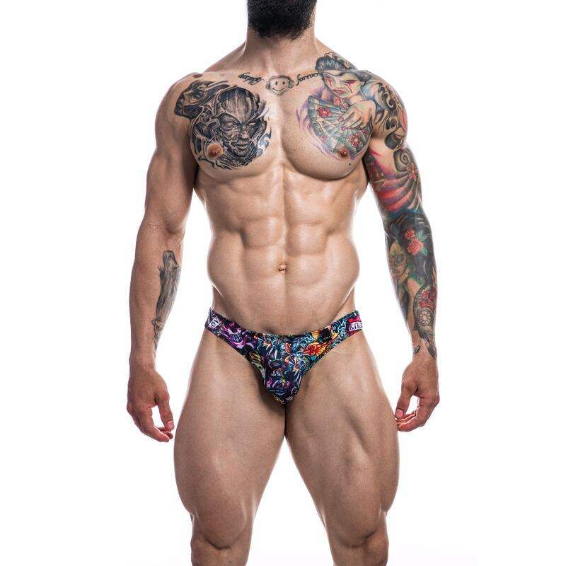 CUT4MEN - LOW RISE BRIEF TATTOO L - Vanelion Paradise