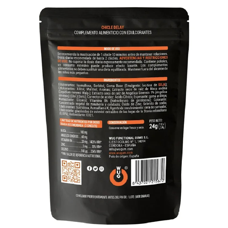 WUG SEX SENSE - DELAY CUM DELAYER 10 UNITS - Vanelion Paradise