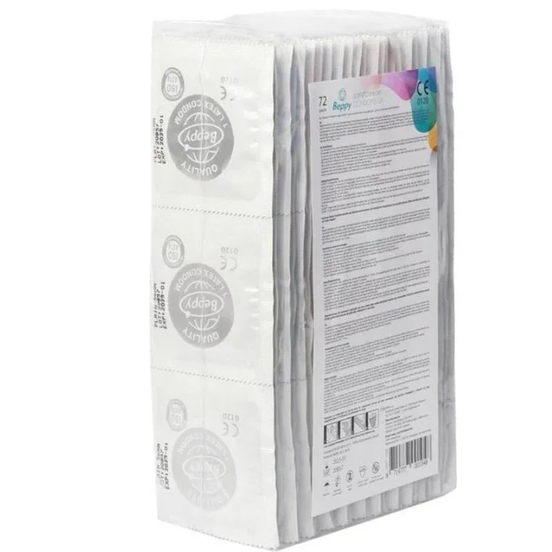 BEPPY - NATÜRLICHE KONDOME 72 EINHEITEN - Vanelion Paradise