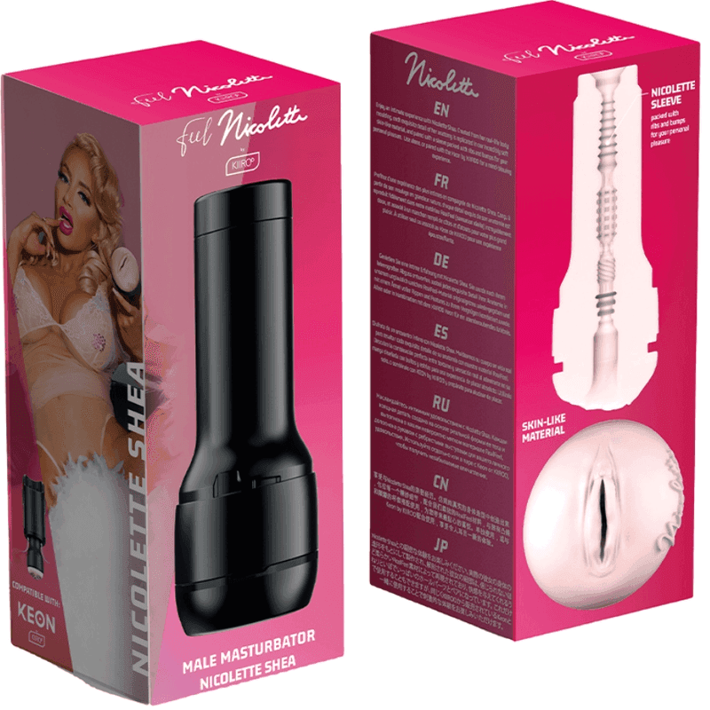 KIIROO - FEEL NICOLETTE SHEA - STARS COLLECTION STROKERS - Vanelion Paradise