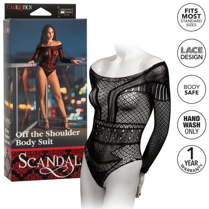 CALEXOTICS - SCANDAL SCHULTERKÖRPERANZUG EINE GRÖSSE - Vanelion Paradise