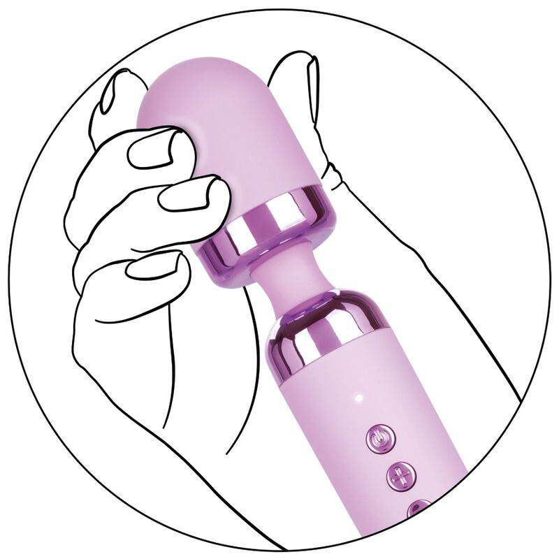 CALIFORNIA EXOTICS - OPULENCE MASSAGER ROSA - Vanelion Paradise