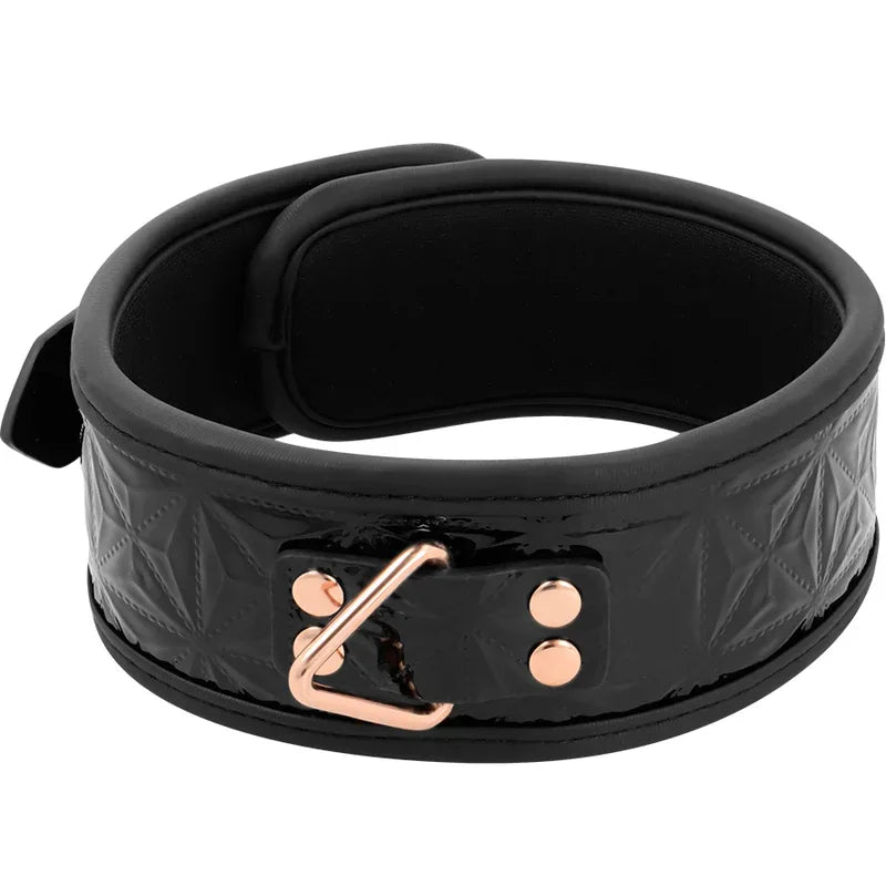 BEGME - BLACK EDITION PREMIUM VEGANER LEDERHALSBAND - Vanelion Paradise