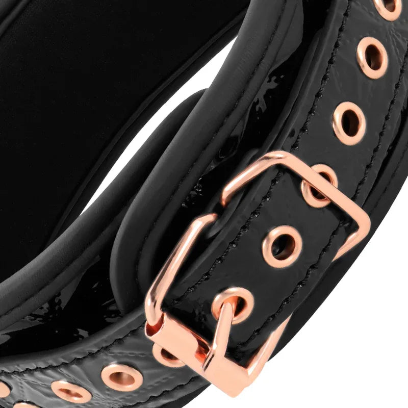 BEGME - BLACK EDITION PREMIUM VEGANER LEDERHALSBAND - Vanelion Paradise