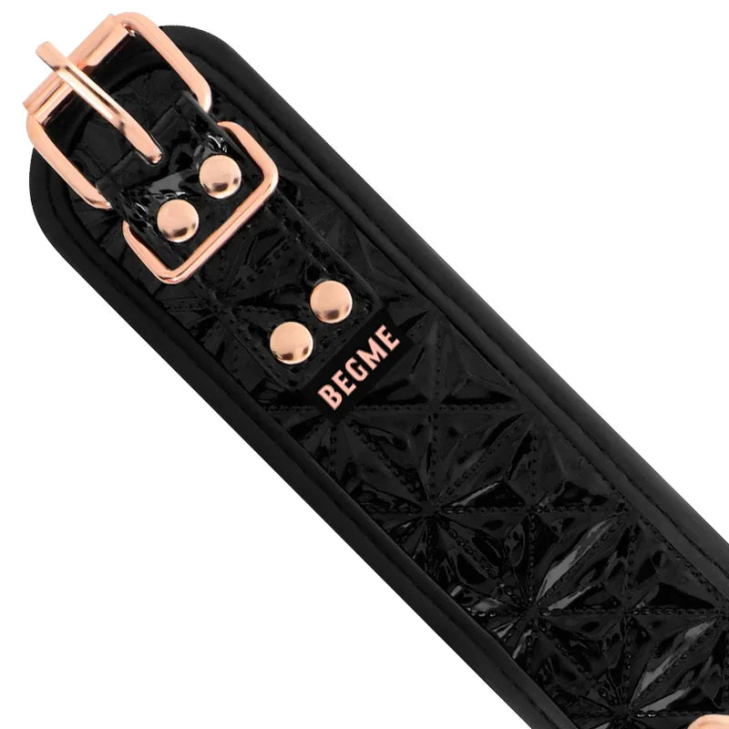 BEGME - BLACK EDITION PREMIUM VEGANER LEDERHALSBAND - Vanelion Paradise