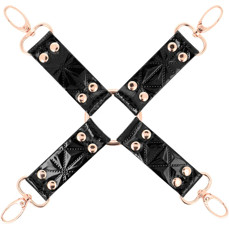 BEGME - BLACK EDITION VEGANE LEDER-HOG-KRAWATTE - Vanelion Paradise