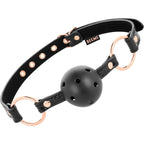 BEGME - BLACK EDITION BALLKNEBEL VEGANES LEDER - Vanelion Paradise