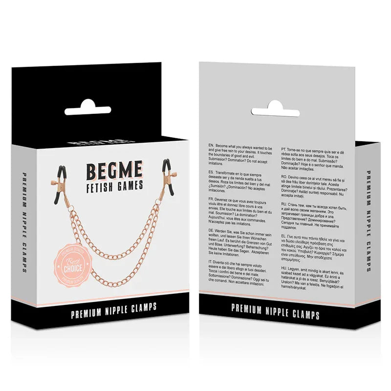 BEGME - BLACK EDITION PREMIUM NIPPELKLEMMEN DER BLACK EDITION - Vanelion Paradise