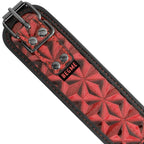 BEGME - RED EDITION PREMIUM VEGANES LEDERHALSBAND MIT NEOPRENFUTTER - Vanelion Paradise