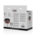 BEGME - RED EDITION HALSBAND MIT NIPPELKLEMMEN MIT NEOPRENFUTTER - Vanelion Paradise
